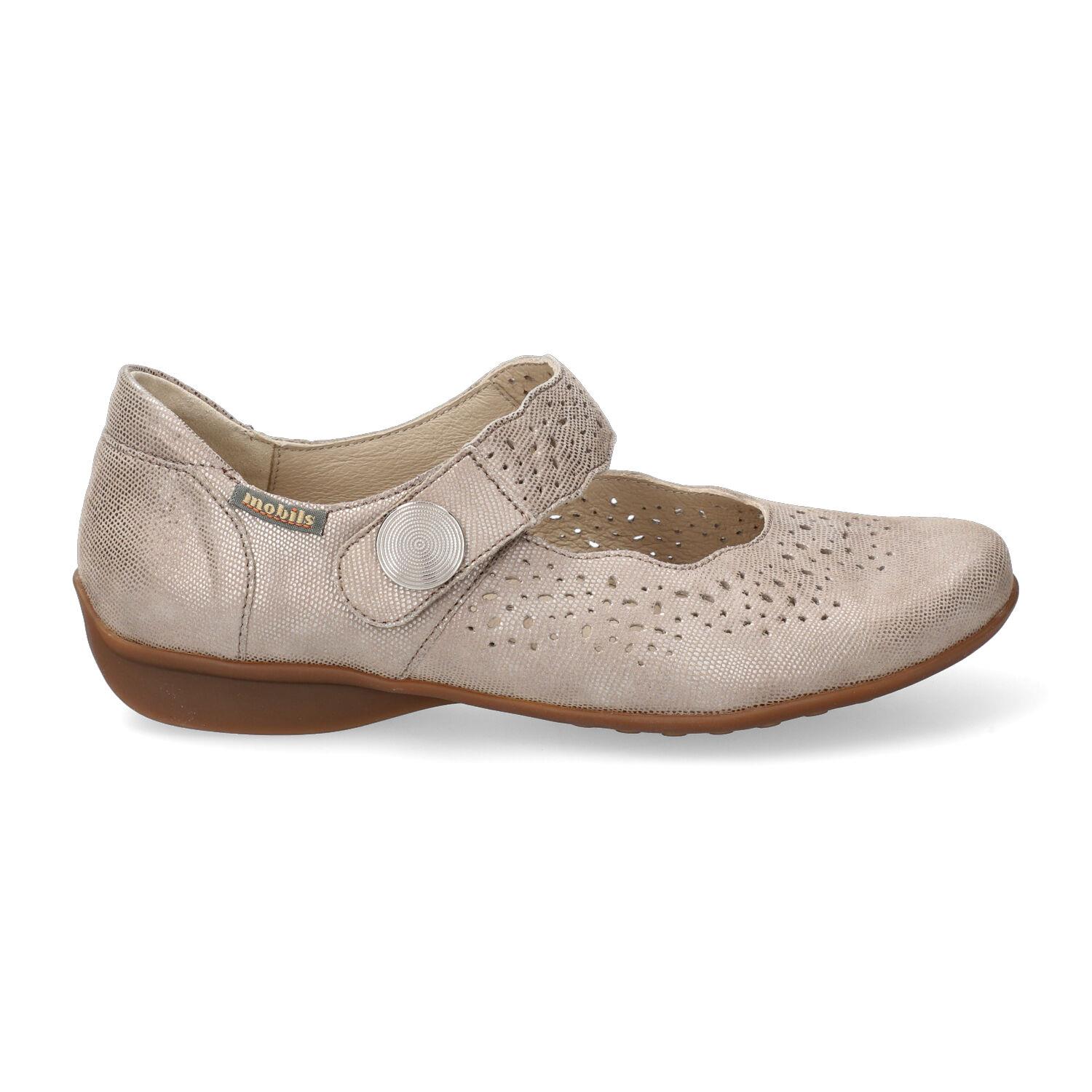 Ballerines femme modèle Fabienne Taupe clair - Mephisto